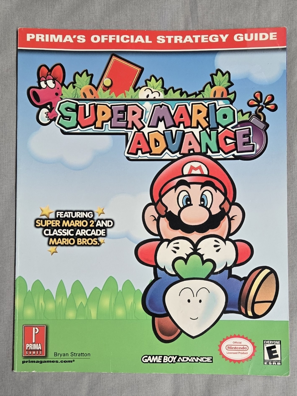Nintendo Super Mario Advance Strategy Guide GBA